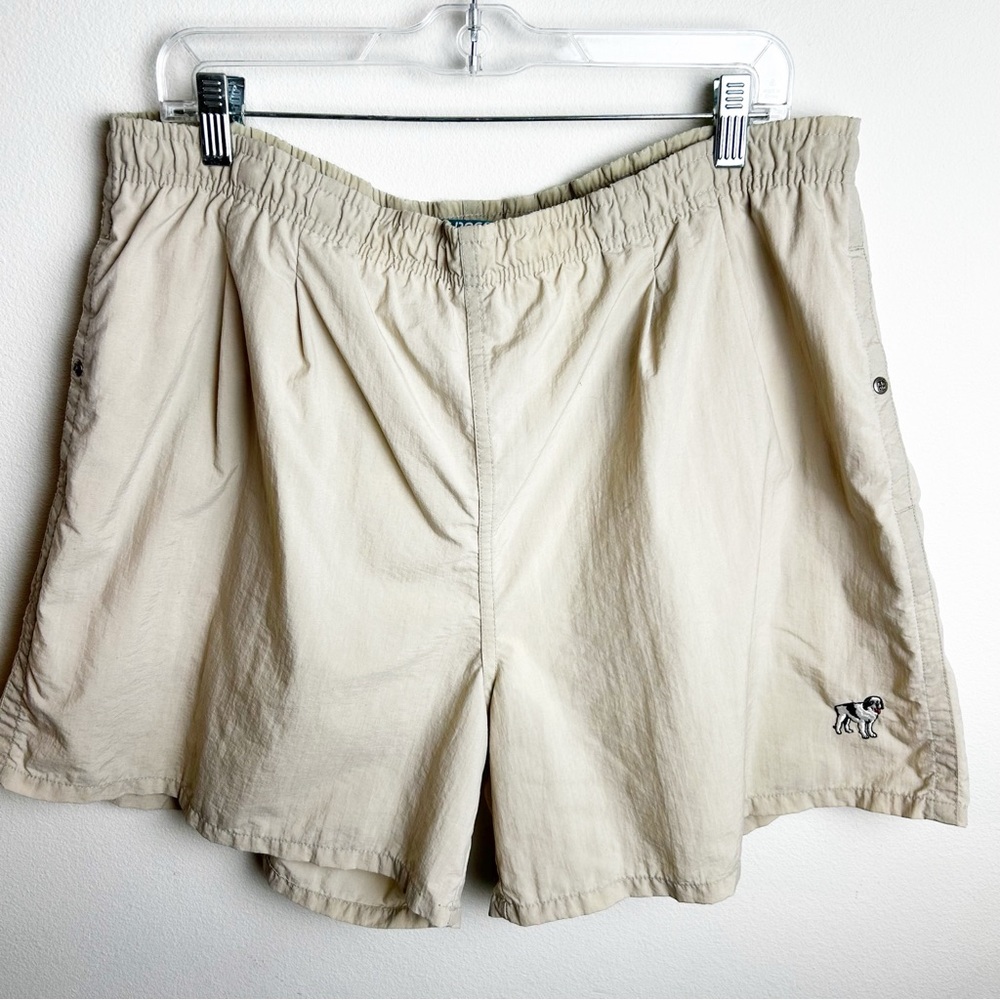 BIG DOGS Men's Beige vintage swim trunk shorts size: L